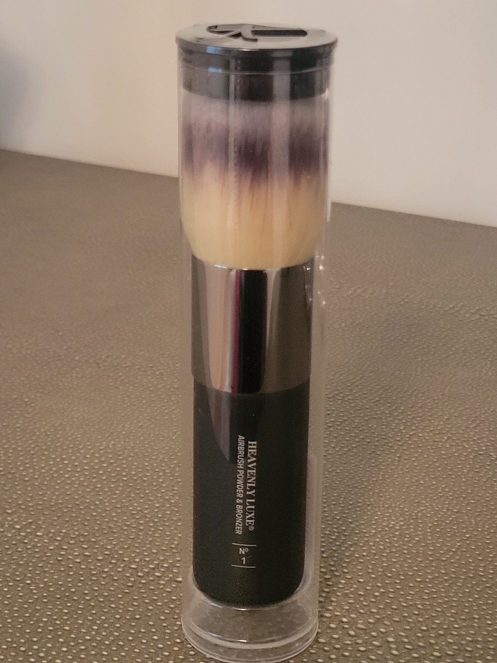 Heavenly Luxe Airbrush Powder & Bronzer Brush - Black Handle